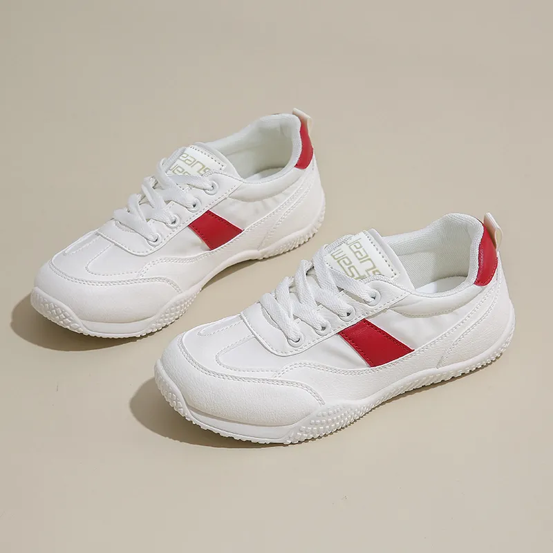 JEANSWEST German Army Trainers Classic Vintage T Trainers Low Top Casual Shoes Women's-4