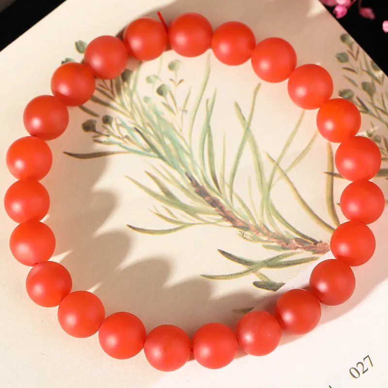 Yeon yun Jewelry Southern Red Agate Bracelets Unisex-6