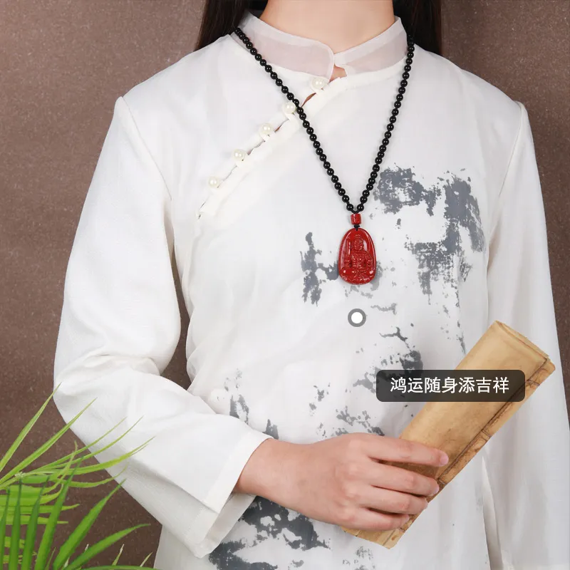 Yeon yun Jewelry Jade Pendants Unisex-47