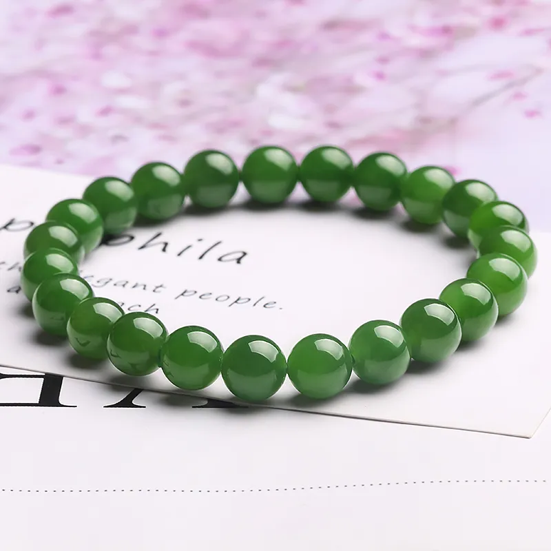 Cardamom Time Hetian Jade Bracelets Jasper Unisex-1