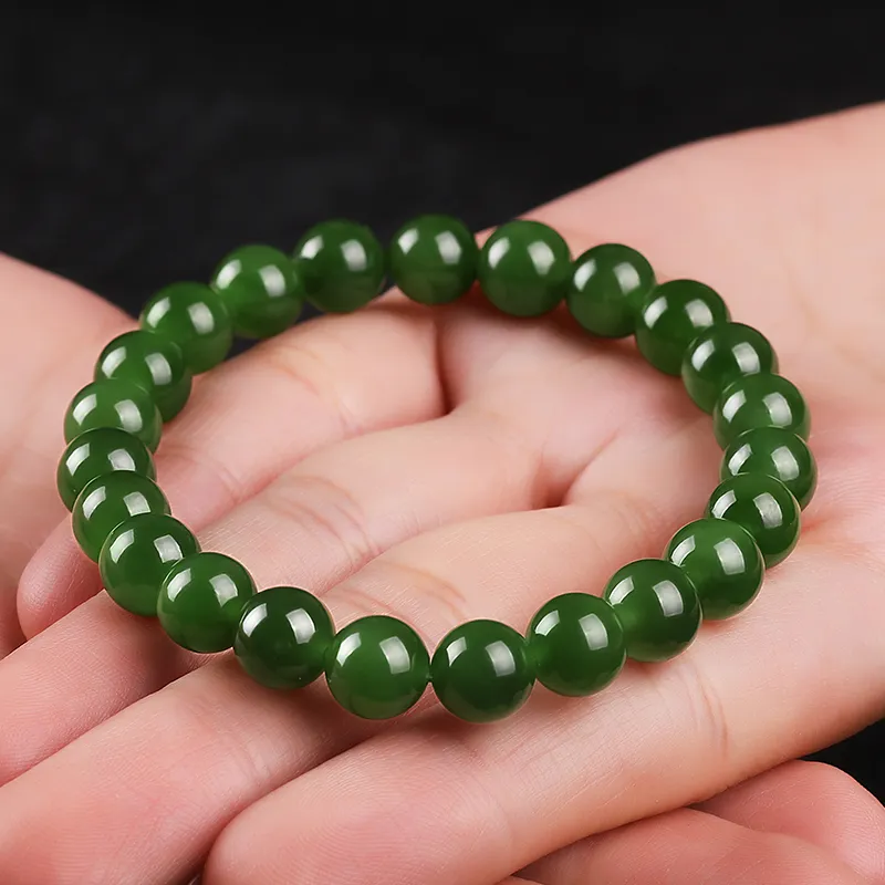 Cardamom Time Hetian Jade Bracelets Jasper Unisex-5