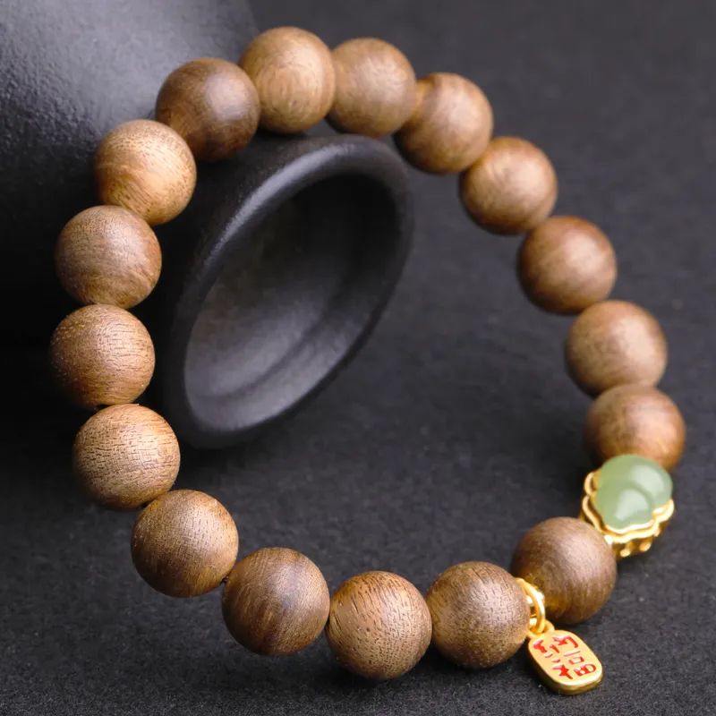 Cardamom Time Fragrance Agarwood Bracelets Unisex-1