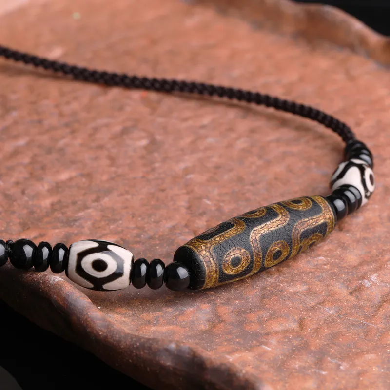 Cardamom Time Agate Pendants Unisex-4