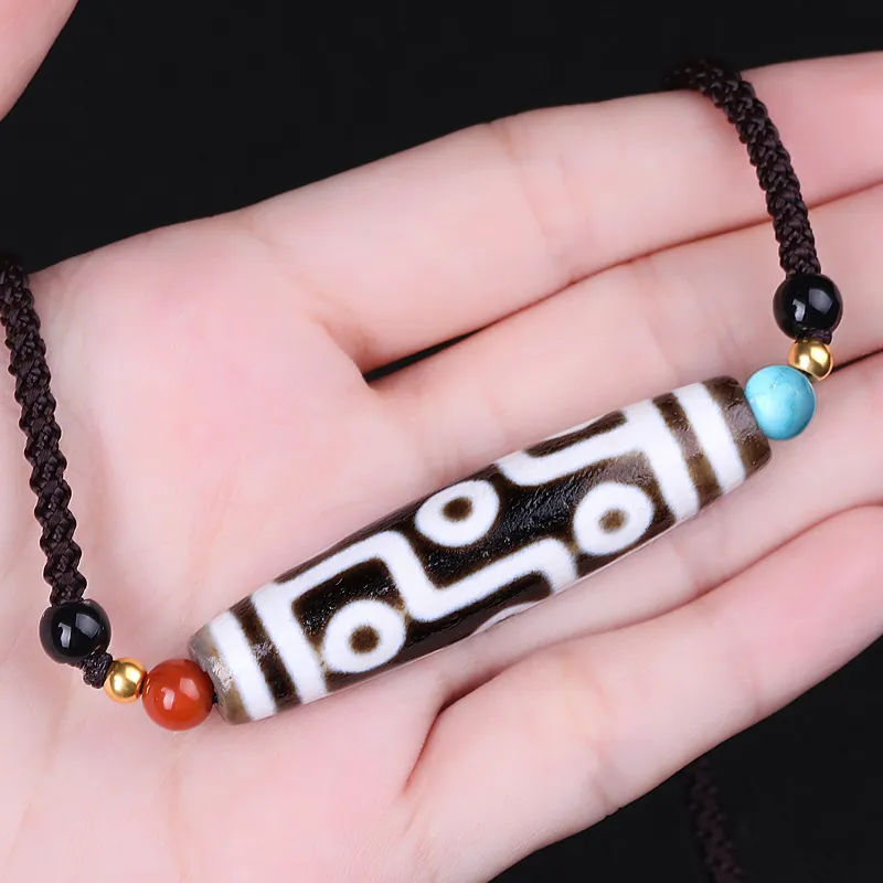 Cardamom Time Agate Jade Pendants Unisex-1