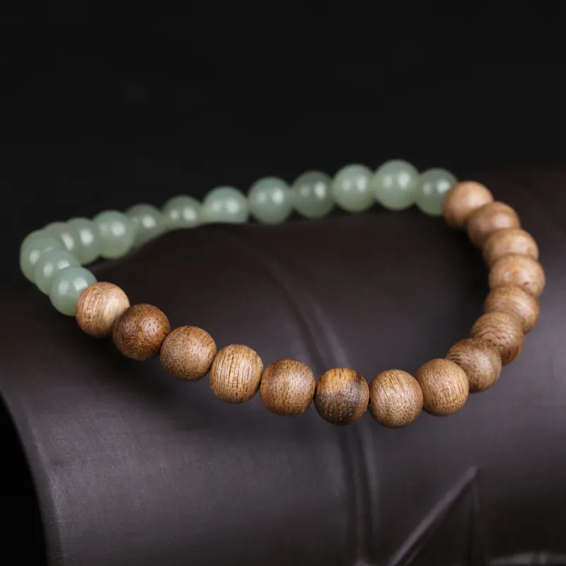 Cardamom Time Fragrance Agarwood Bracelets Unisex-1