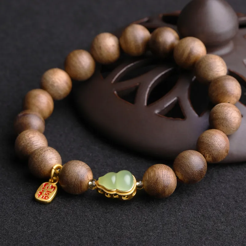 Cardamom Time Fragrance Agarwood Bracelets Unisex-5