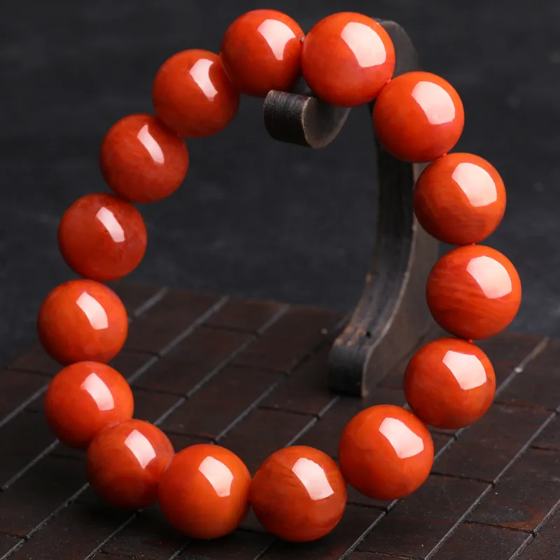 Cardamom Time South Red Agate Bracelets Unisex-4