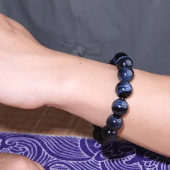 Yeon yun Jewelry Tiger's Eye Stone Bracelets Unisex