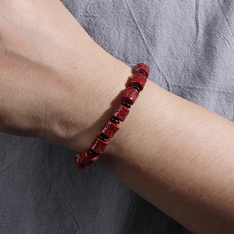 Yeon yun Jewelry Cinnabar Bracelets Unisex-3