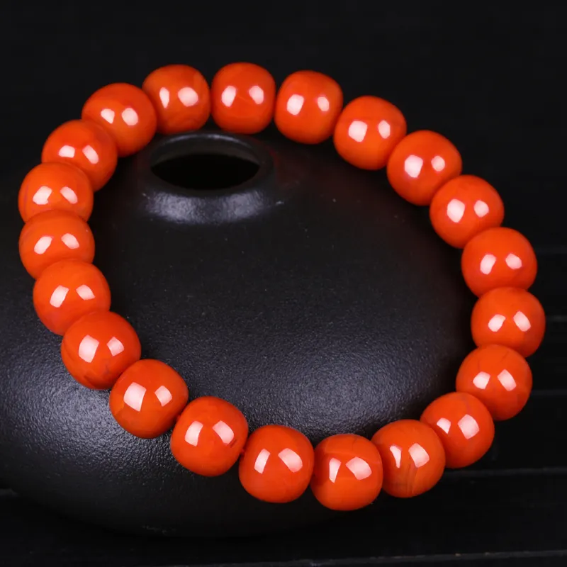 Cardamom Time South Red Agate Bracelets Unisex-1