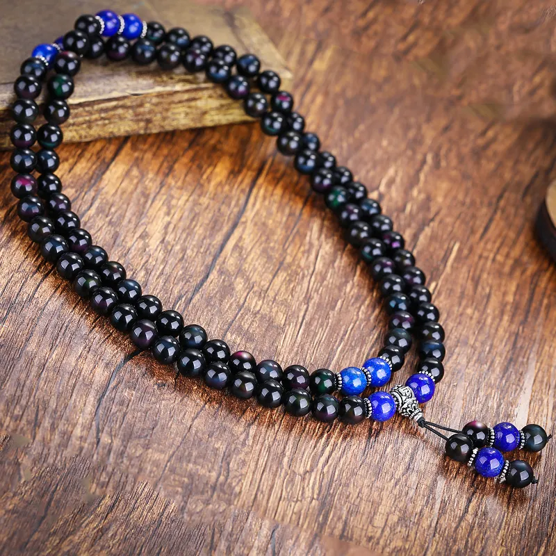 Yeon yun Jewelry Obsidian Bracelets Unisex-3