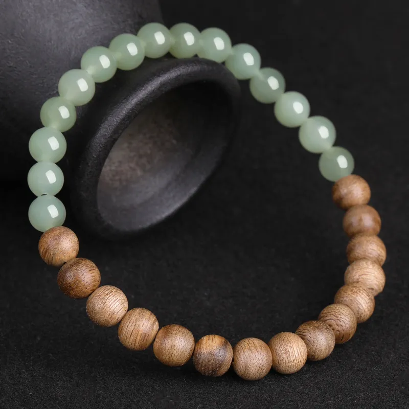 Cardamom Time Fragrance Agarwood Bracelets Unisex-3
