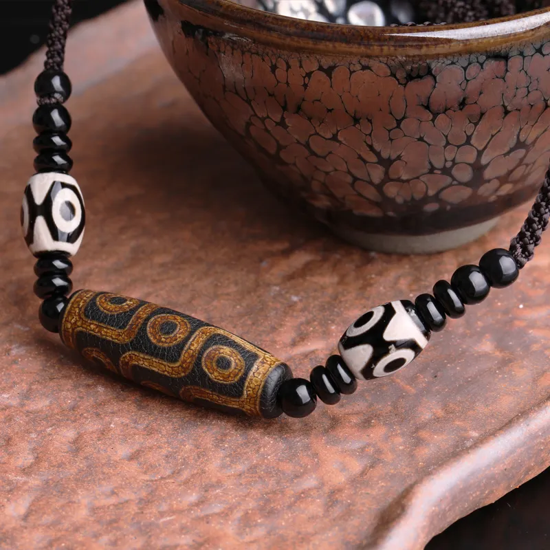 Cardamom Time Agate Pendants Unisex-5