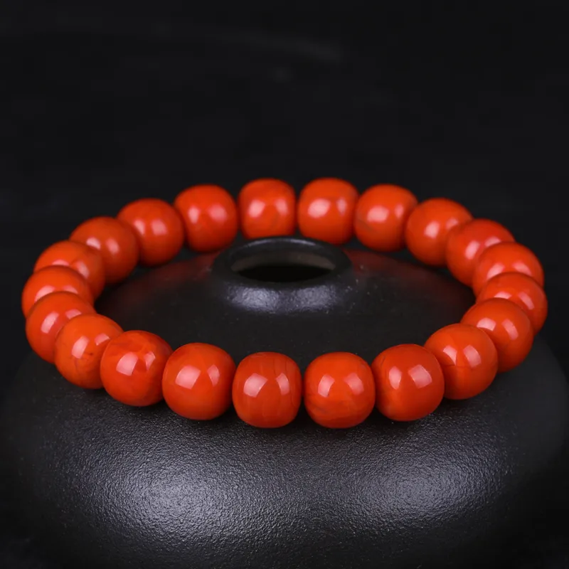 Cardamom Time South Red Agate Bracelets Unisex-2