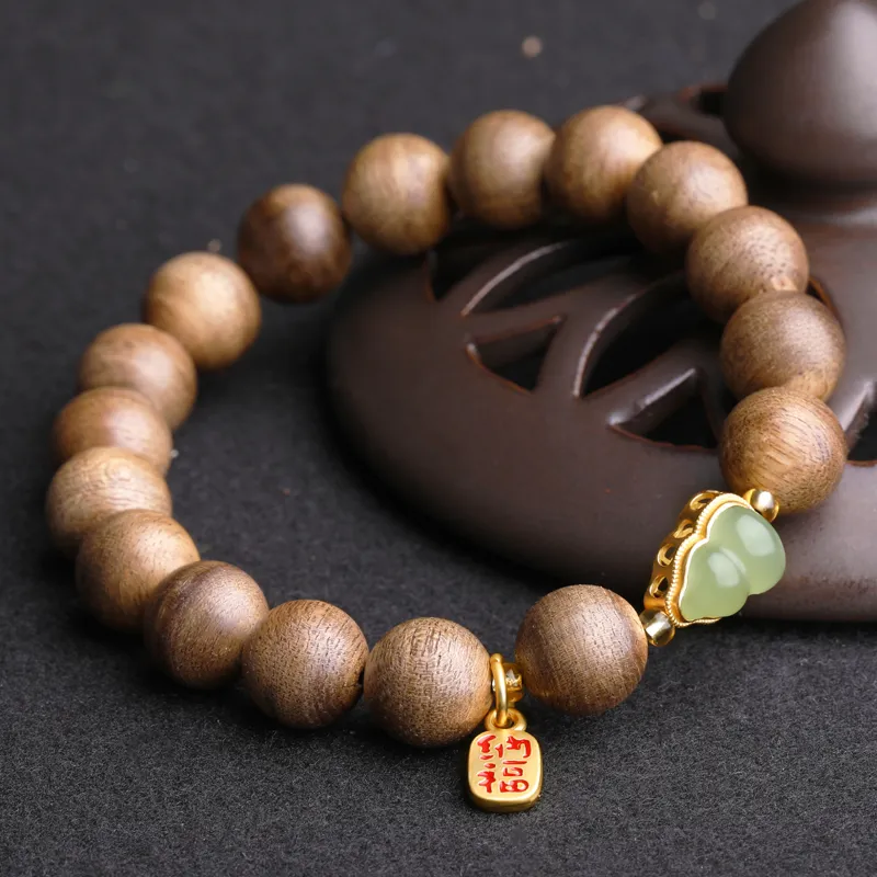 Cardamom Time Fragrance Agarwood Bracelets Unisex-3