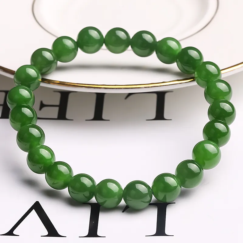 Cardamom Time Hetian Jade Bracelets Jasper Unisex-2