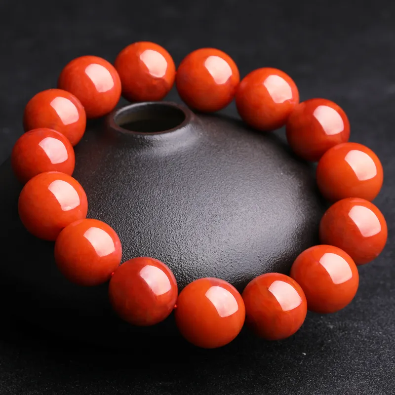 Cardamom Time South Red Agate Bracelets Unisex-2