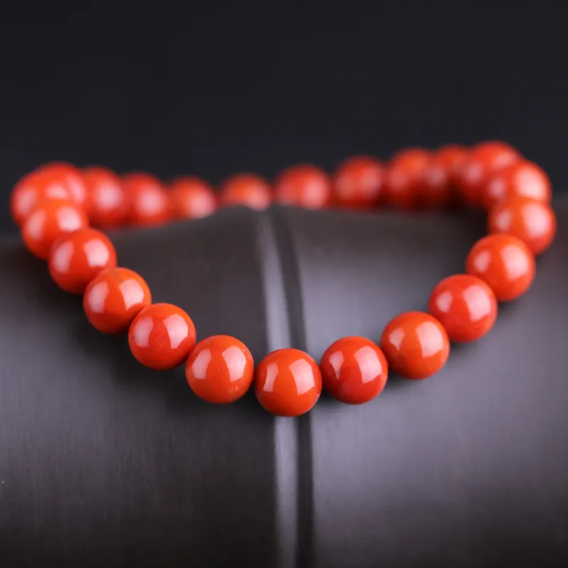 Cardamom Time Southern Red Agate Bracelets Unisex-1
