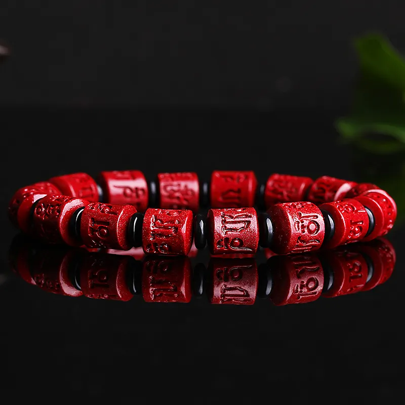Yeon yun Jewelry Cinnabar Bracelets Unisex-1