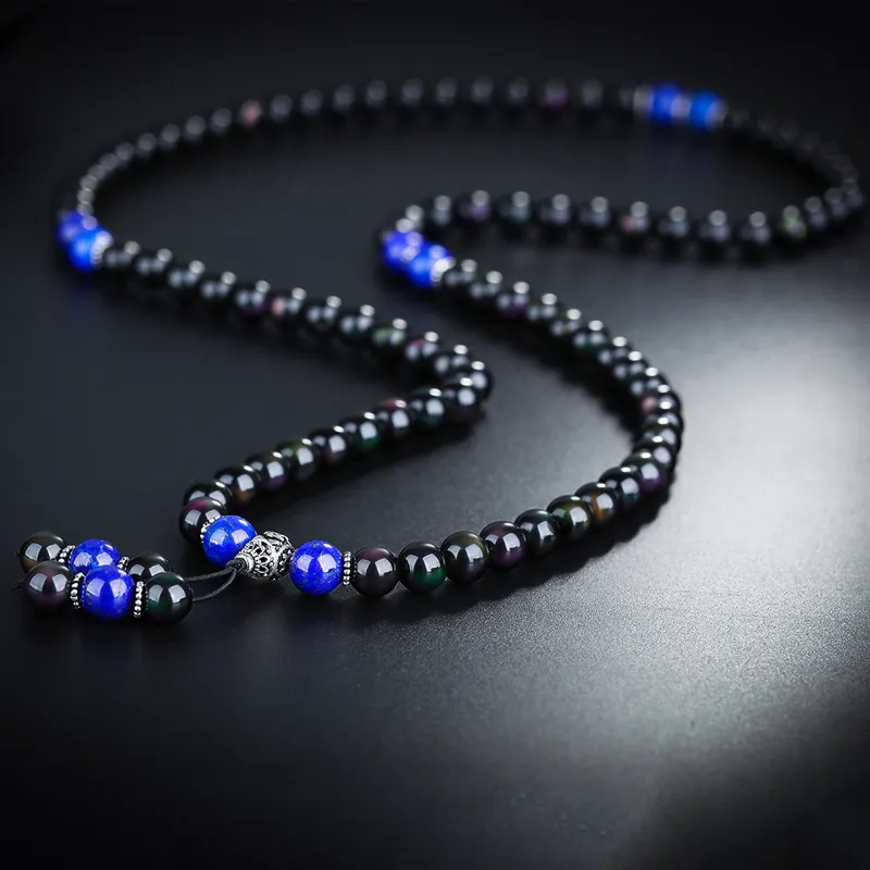 Yeon yun Jewelry Obsidian Bracelets Unisex-4
