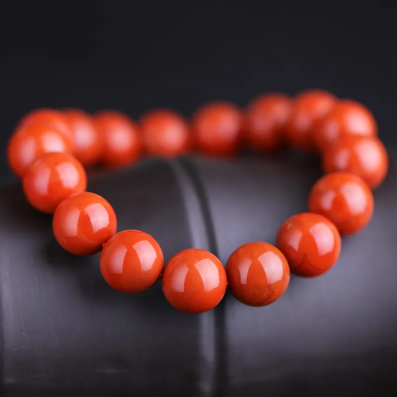 Cardamom Time Southern Red Agate Fine Jade Bracelets Unisex-1