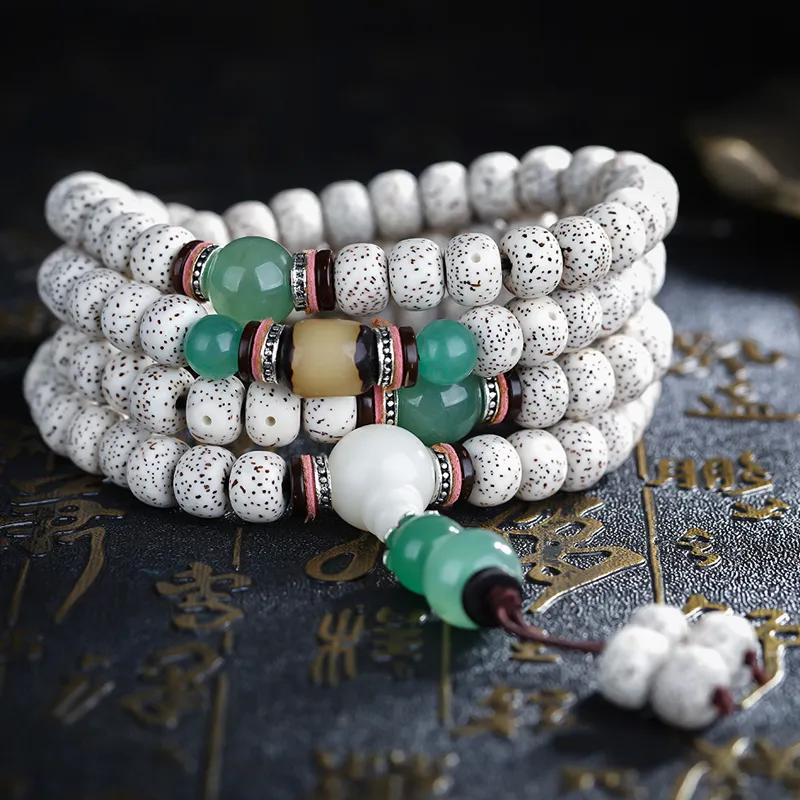 Yeon yun Jewelry Star Moon Bodhi Seeds Bracelets Unisex-1