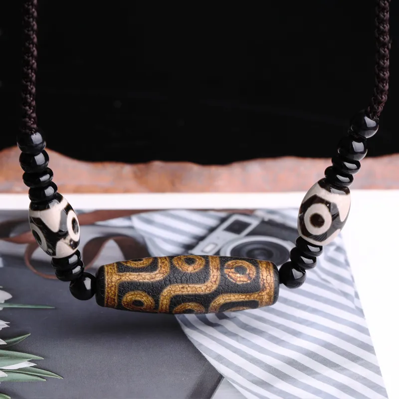 Cardamom Time Agate Pendants Unisex-2