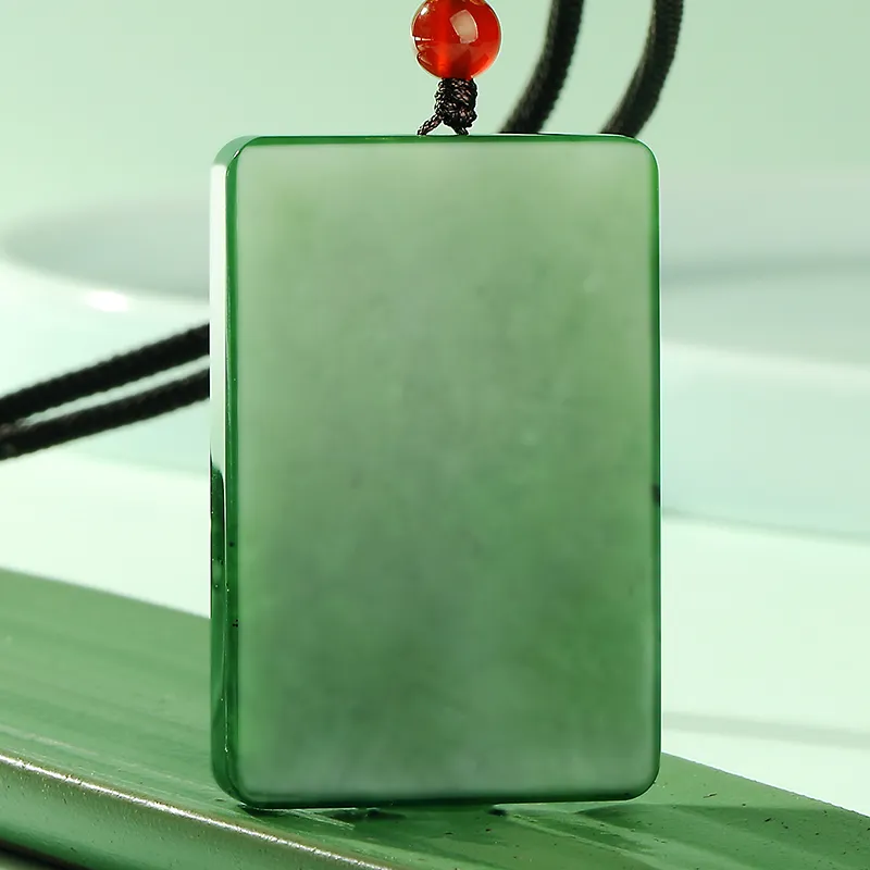 Cardamom Time Hetian Jade Pendants Jasper Unisex-1