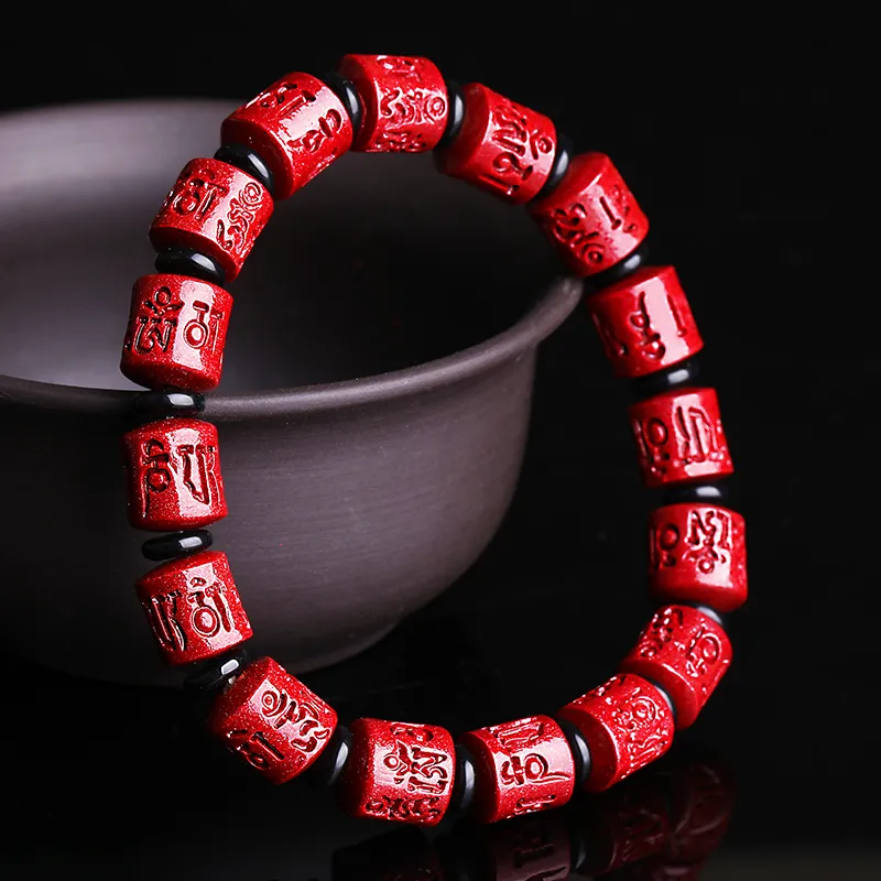 Yeon yun Jewelry Cinnabar Bracelets Unisex-2