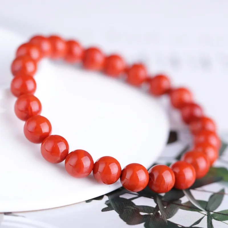 Cardamom Time Southern Red Agate Bracelets Unisex-4