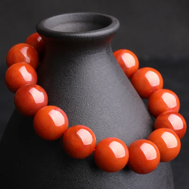 Cardamom Time South Red Agate Bracelets Unisex-3