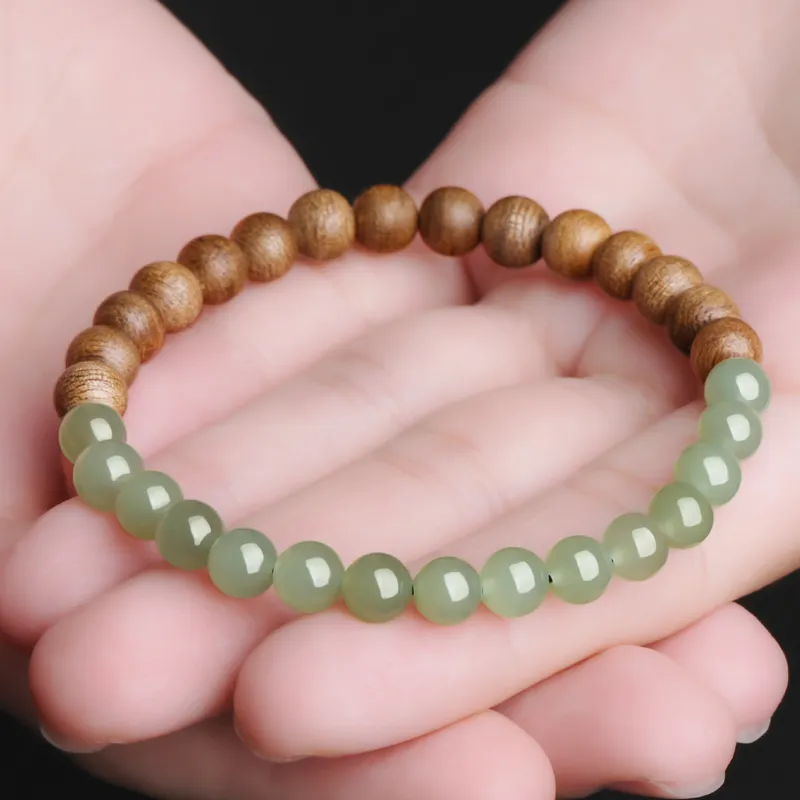 Cardamom Time Fragrance Agarwood Bracelets Unisex-2