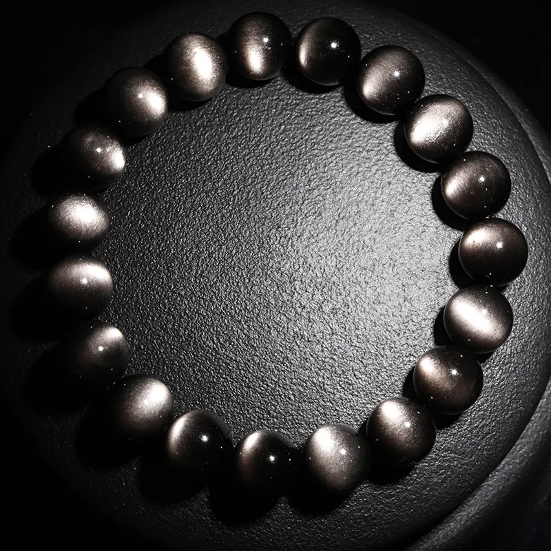 Yeon yun Jewelry Obsidian Bracelets Unisex-3