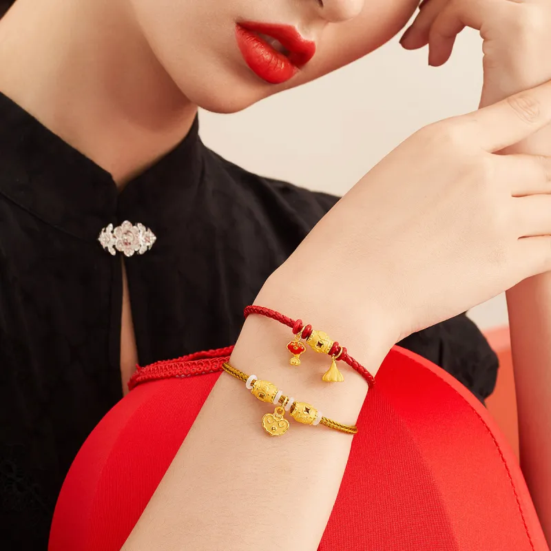 LUKFOOK JEWELLERY Aluminum Rope Bracelets Unisex-1