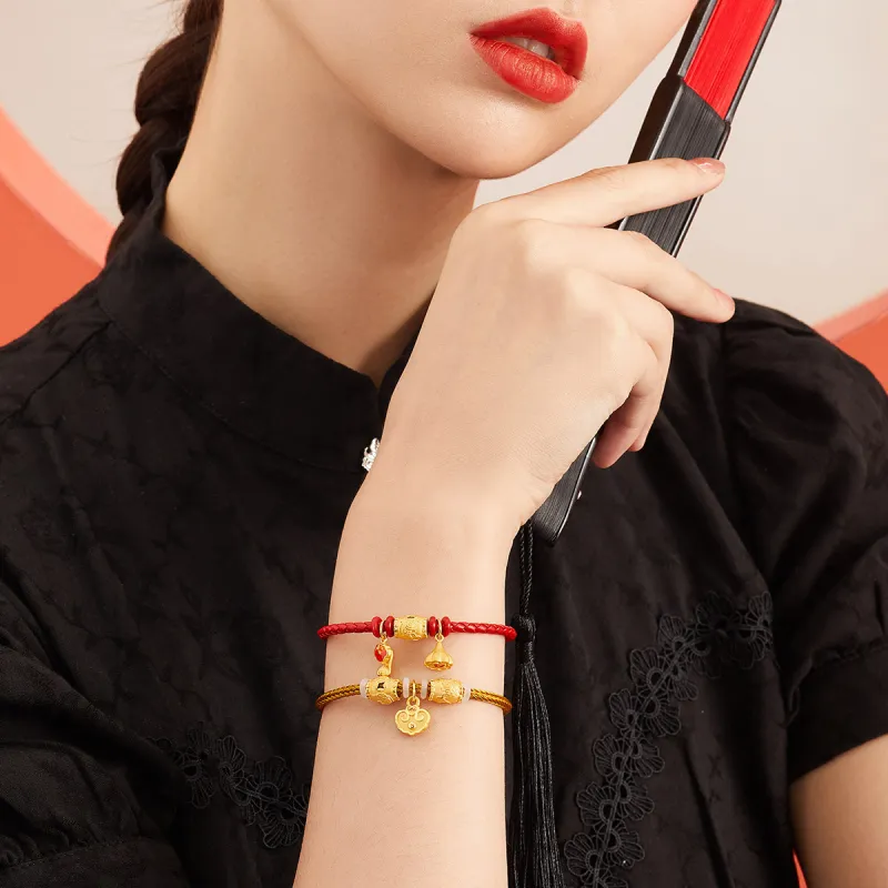 LUKFOOK JEWELLERY Aluminum Rope Bracelets Unisex-3
