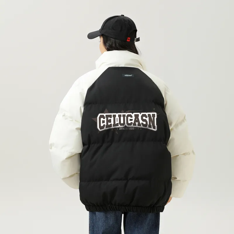 CELUCASN Puffer Jackets Unisex-5