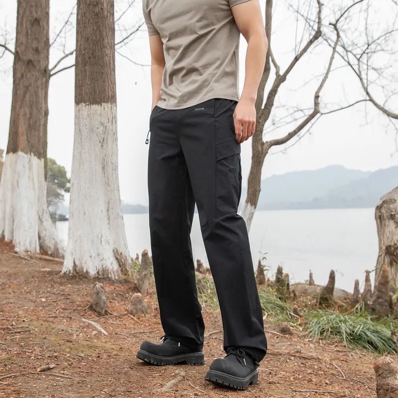 CELUCASN Casual Pants Unisex-4