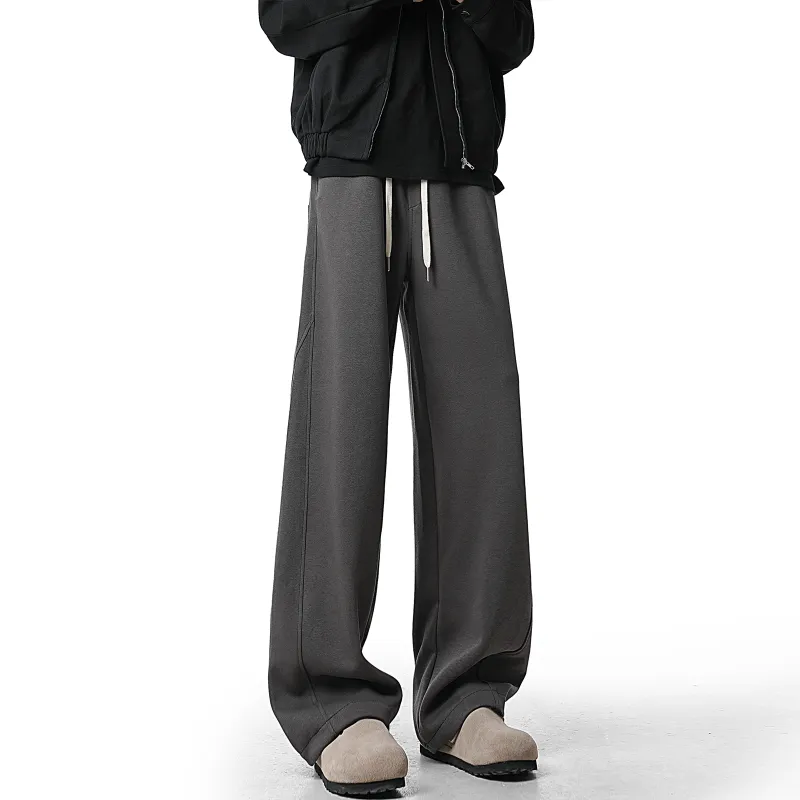 CELUCASN Casual Pants Unisex Red-23