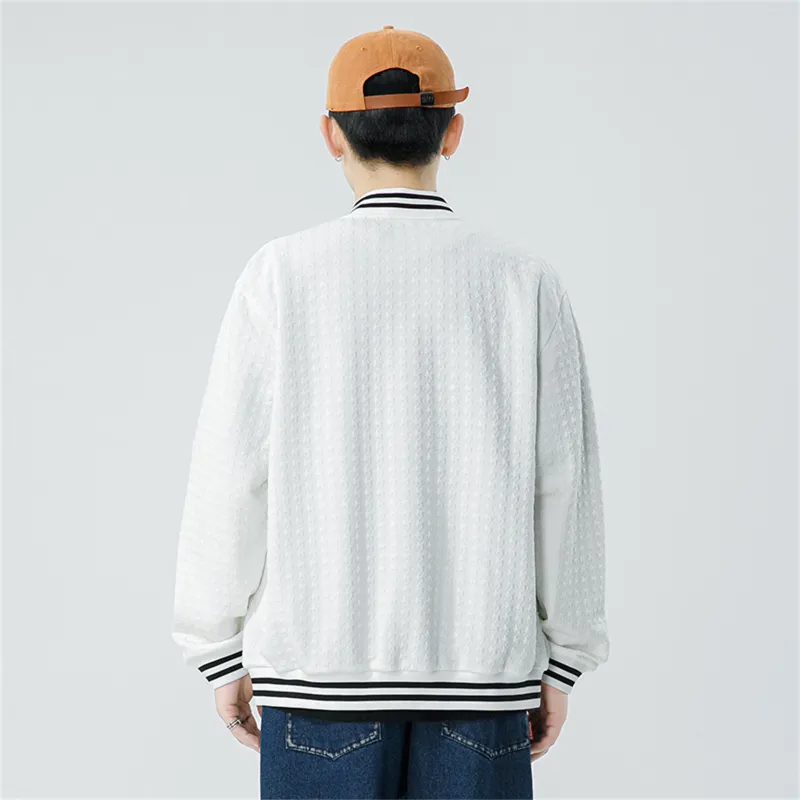 CELUCASN Baseball Jacket Unisex-4