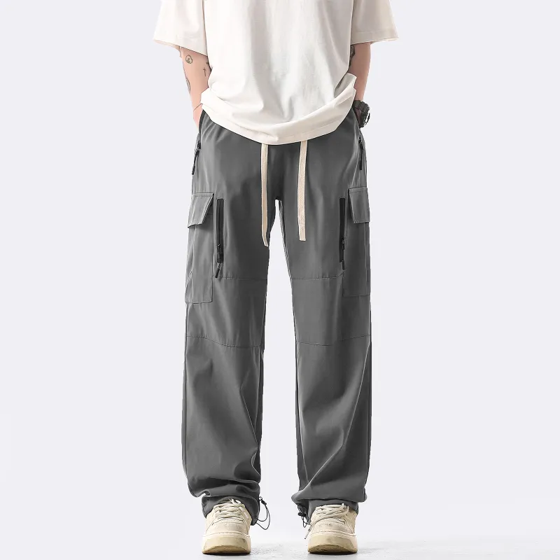 CELUCASN Cargo Pants Unisex-14
