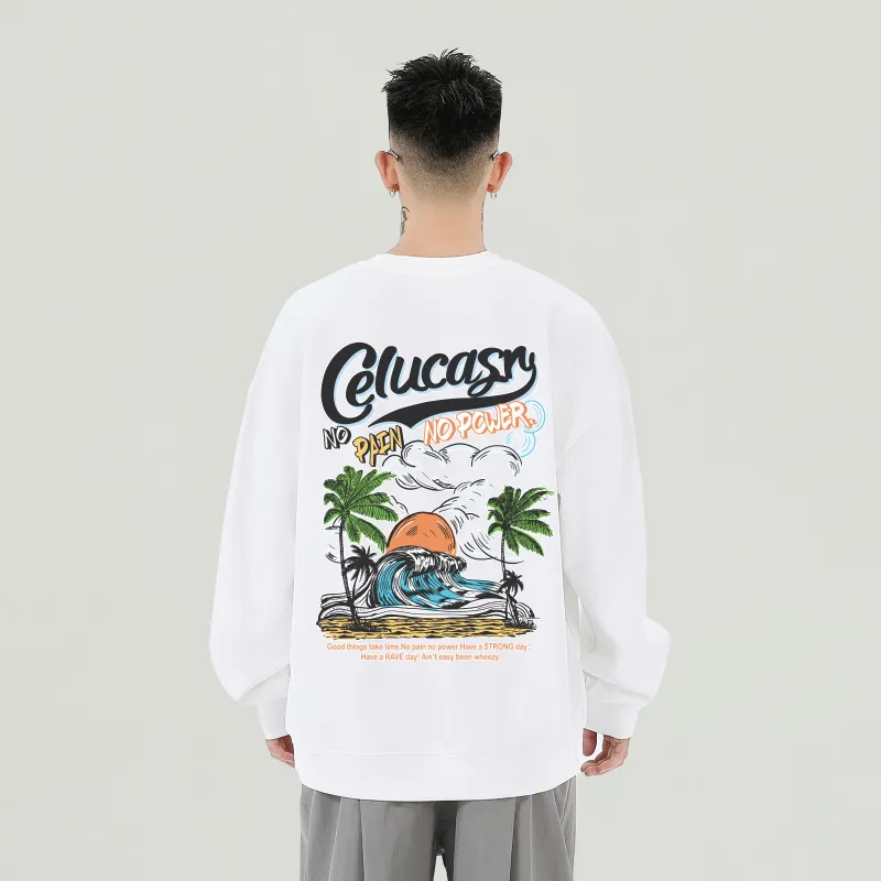 CELUCASN Sweatshirts Unisex-4