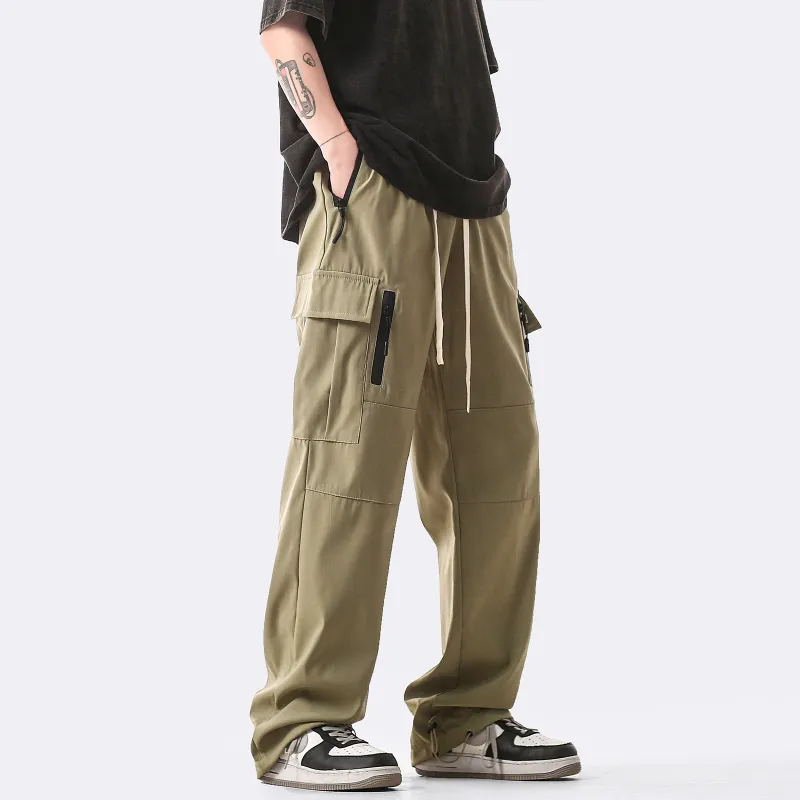 CELUCASN Cargo Pants Unisex-11