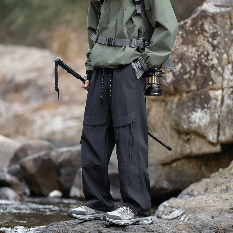 CELUCASN Casual Pants Unisex Version AB-2