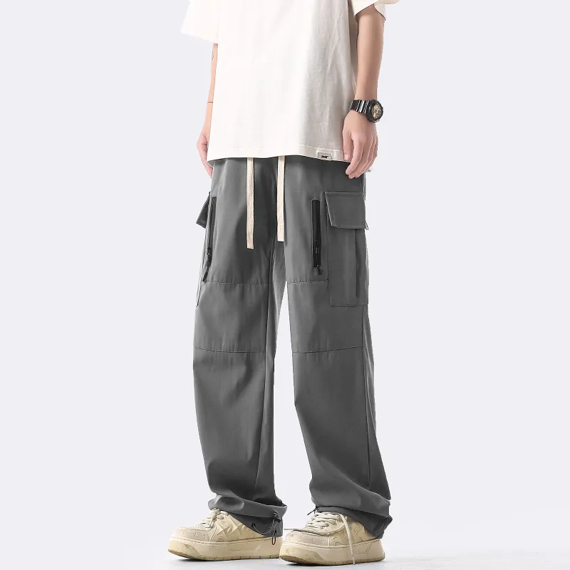 CELUCASN Cargo Pants Unisex-16