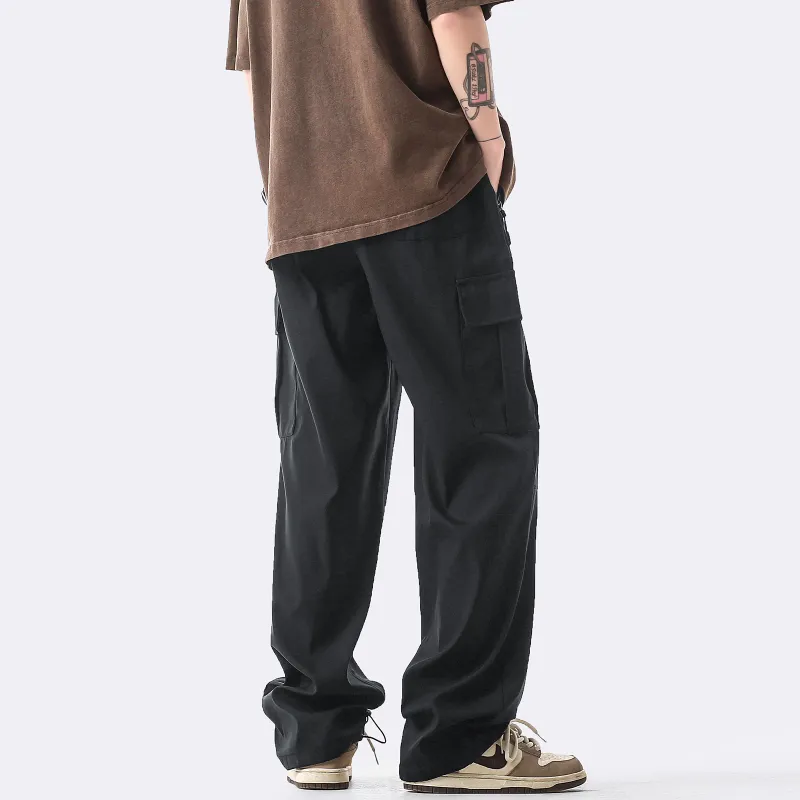 CELUCASN Cargo Pants Unisex-3
