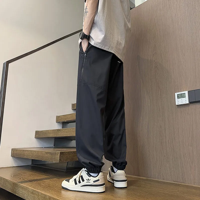 CELUCASN Casual Pants Unisex AB Color-4