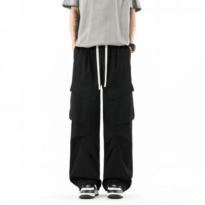CELUCASN Casual Pants Unisex AB Color-3