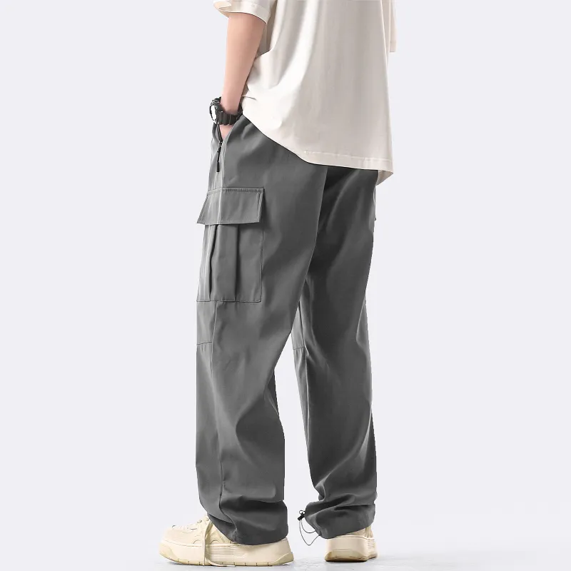 CELUCASN Cargo Pants Unisex-15