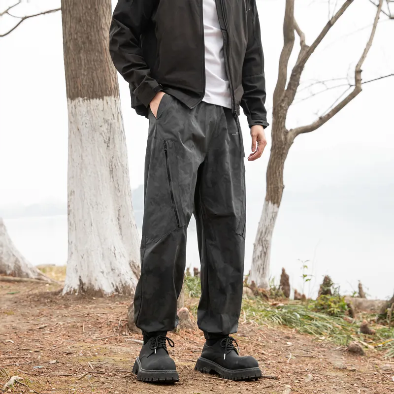 CELUCASN Casual Pants Unisex-9