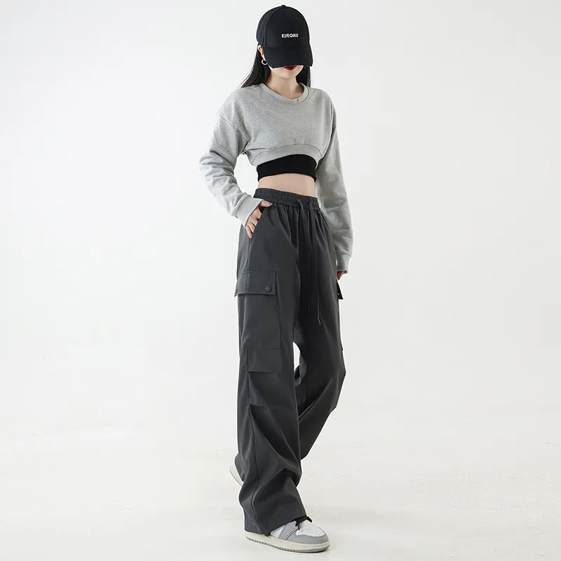CELUCASN Casual Pants Unisex AB Color-7
